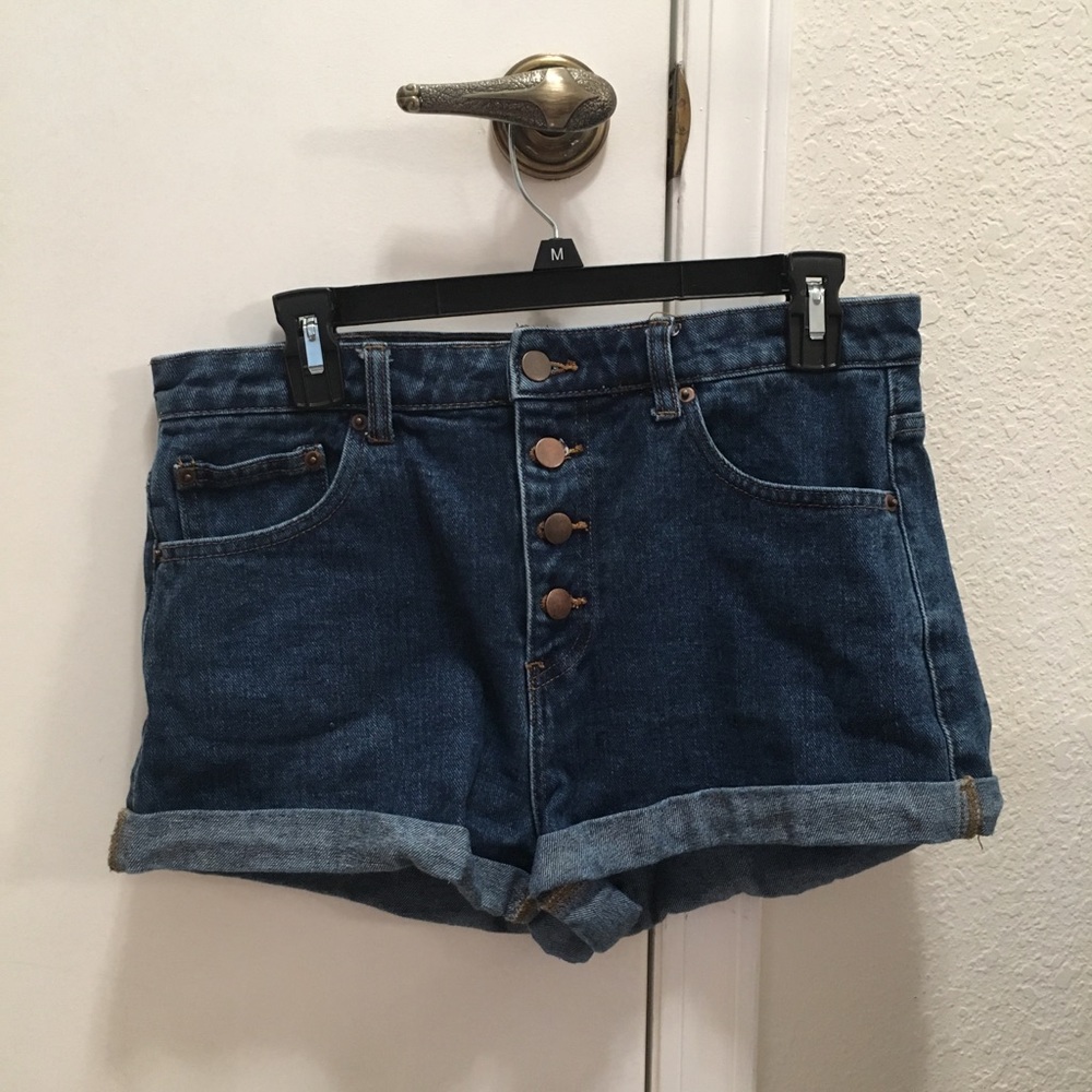 High waisted jean shorts from Forever 21